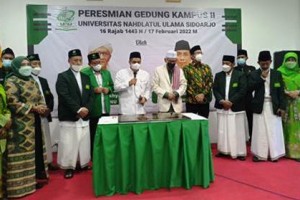 Rais Aam PB NU resmikan Gedung Kampus II UNUSIDA